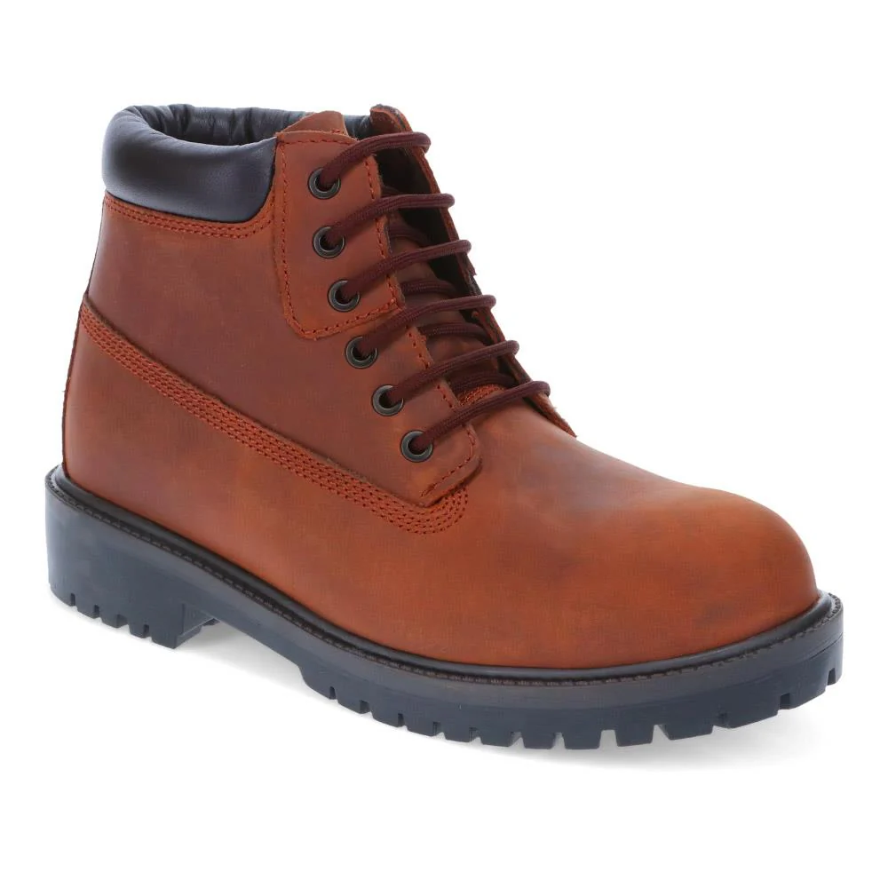 Lace-Up Leather Boots - SHAFI40003 / 326 133 - Image 2