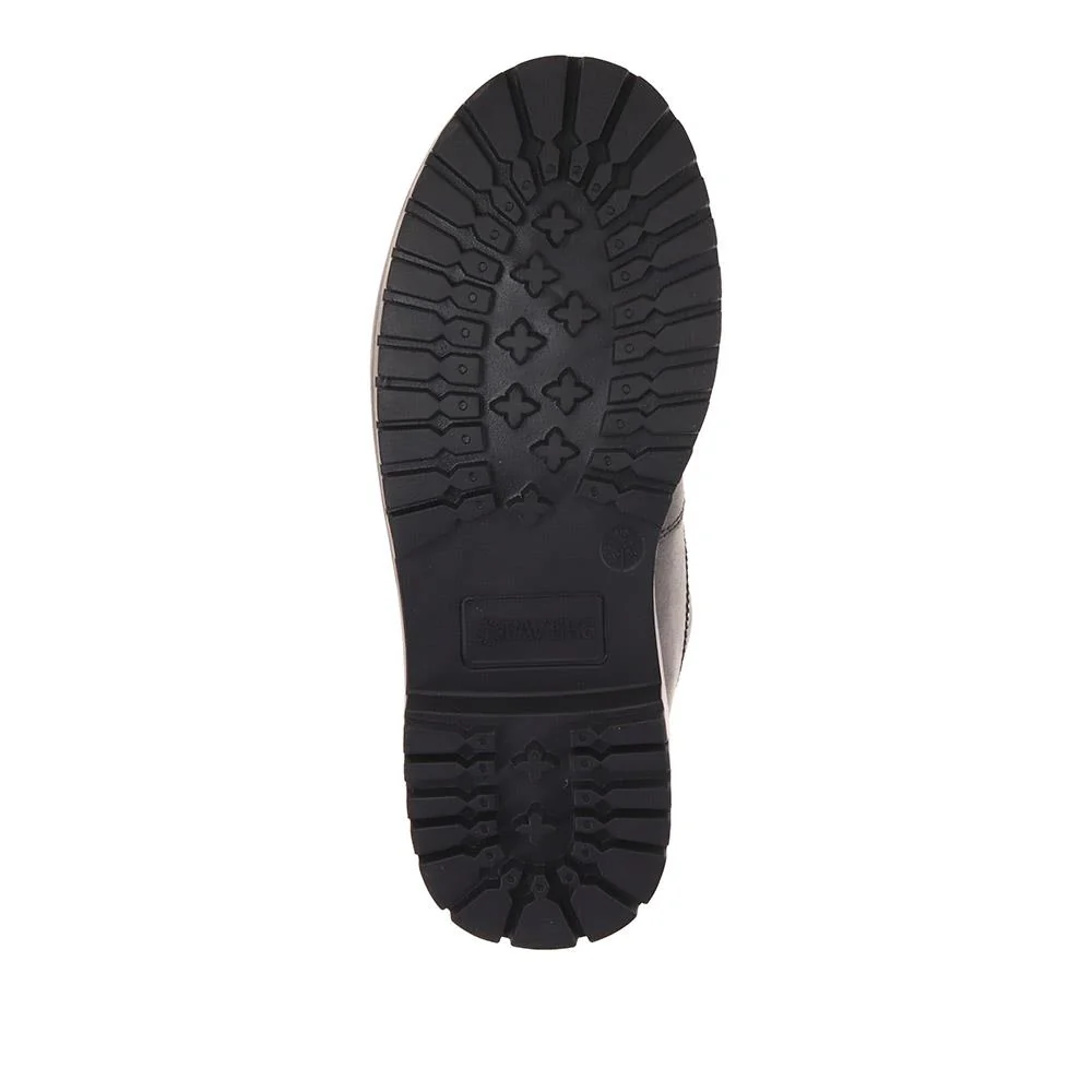 Lace-Up Leather Boots - SHAFI40003 / 326 133 - Black - Image 5