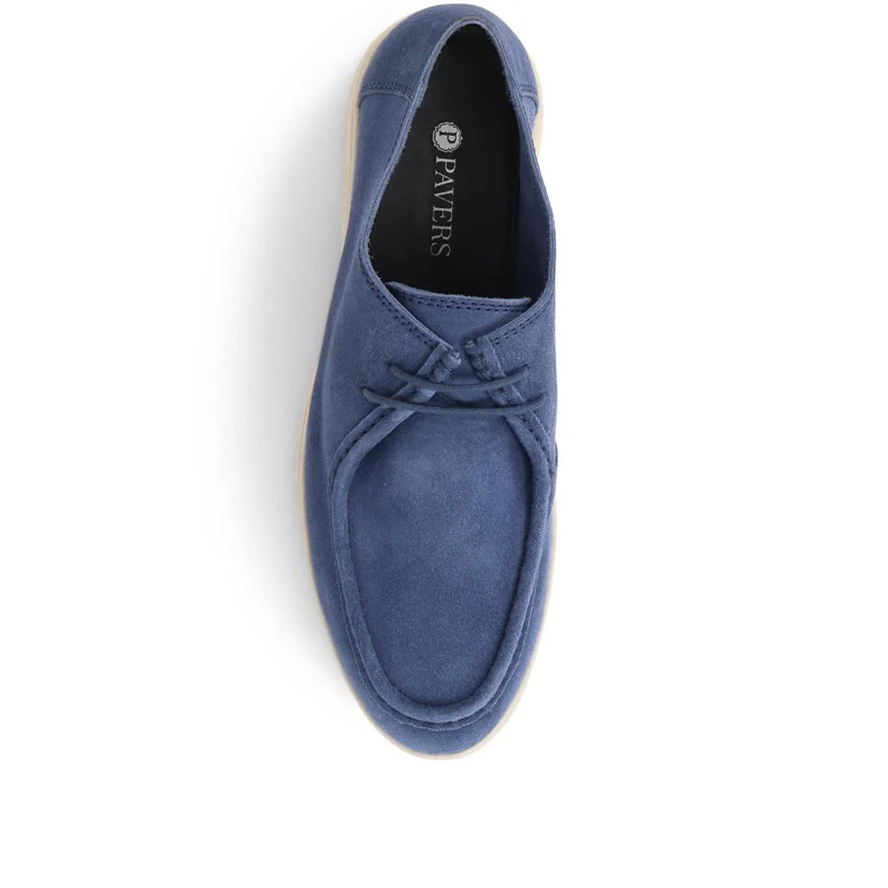 Lace-Up Leather Loafers - JFOOT39009 / 325 150 - Image 2