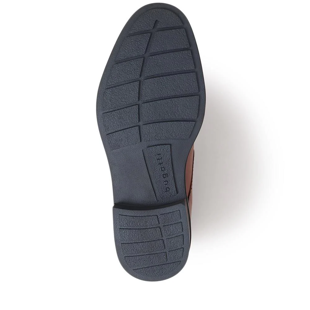 Lace-Up Leather Shoes - BUG40502 / 325 721 - Cognac - Image 4
