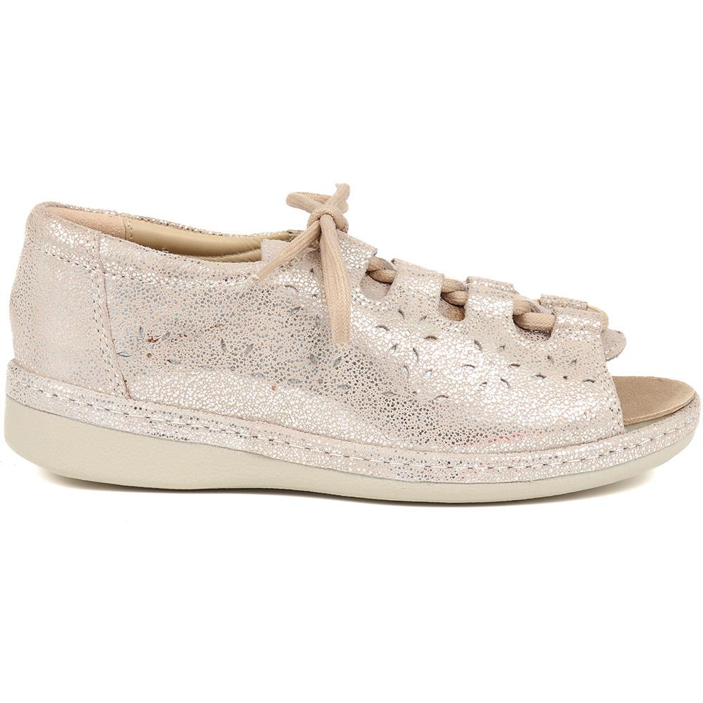 Lace-Up Sandal - VAN37138 / 324 873 - Silver - Image 2