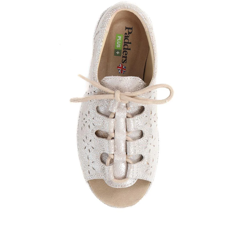 Lace-Up Sandal - VAN37138 / 324 873 - Silver - Image 5