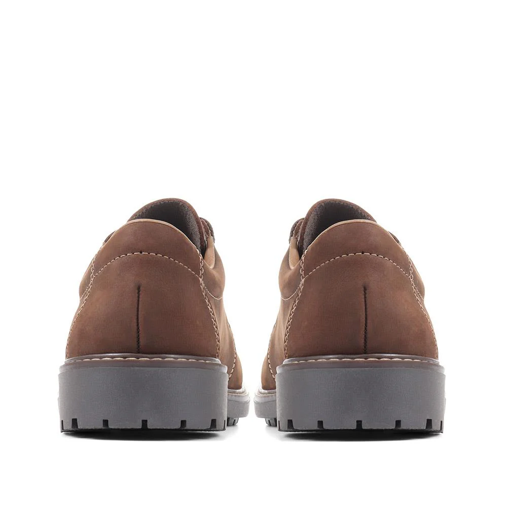 Lace-Up Shoes - RKR36521 / 322 384 - Tan - Image 3