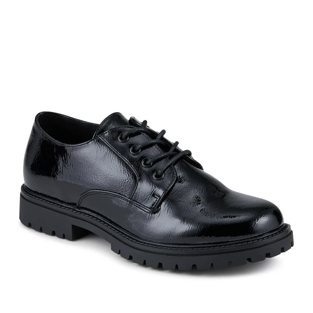 Lace-Up Smart Shoes - BELWBINS42052 / 327 916 - Black Patent