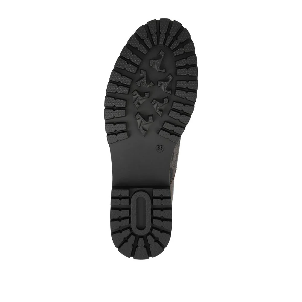 Lace-Up Smart Shoes - BELWBINS42052 / 327 916 - Brown Leopard - Image 5