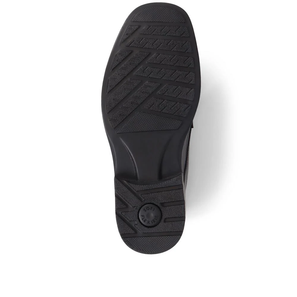 Lace-Up Smart Shoes - DDIN37007 / 323 357 - Black - Image 4