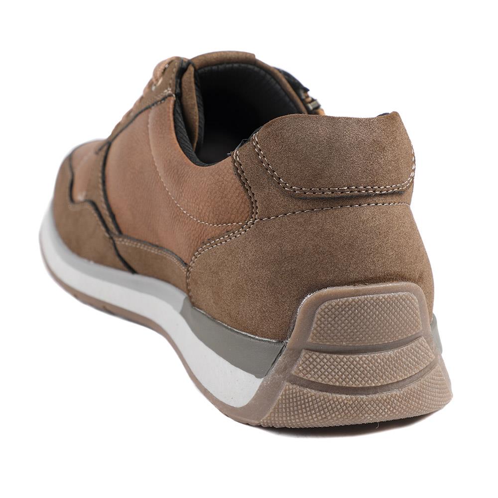 Lace Up Trainer with Grip Sole - GANG42005 / 327 859 - Brown - Image 4