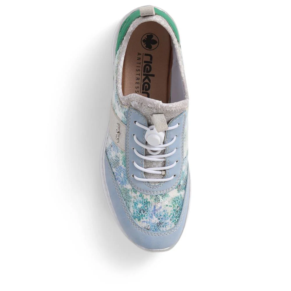 Lace-Up Trainers - RKR39504 / 324 847 - Light Blue - Image 5