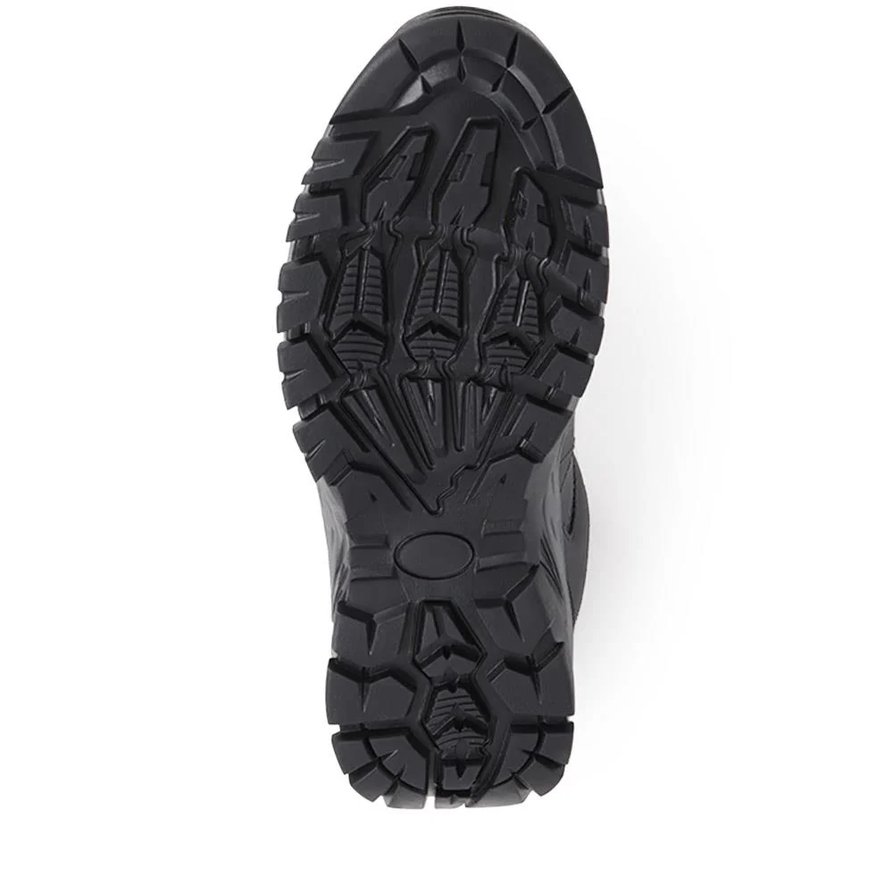 Lace-Up Trainers - SUNCH40001 / 325 725 - Charcoal - Image 4