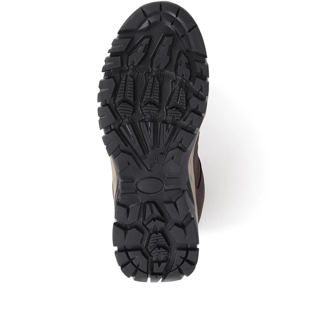 Lace-Up Trainers - SUNCH40001 / 325 725 - Dark Brown - Image 4