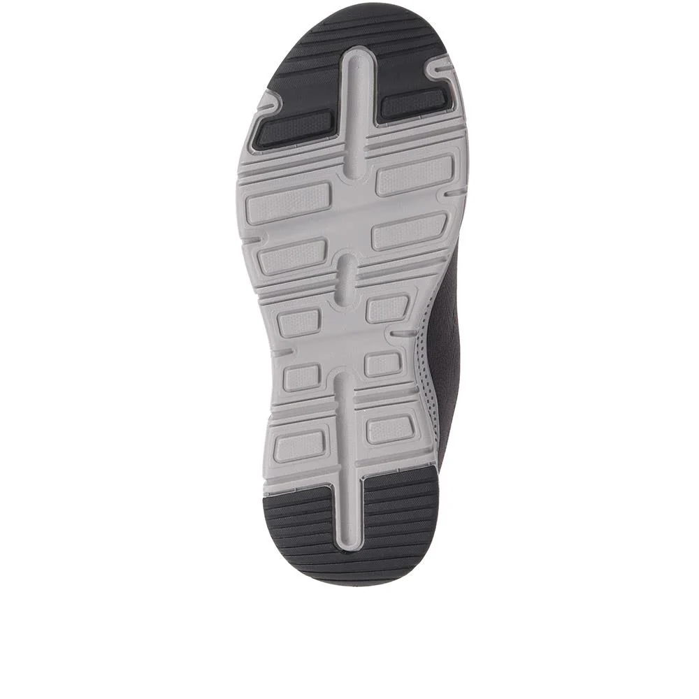 Lace-Up Trainers - SUNT39001 / 324 895 - Charcoal - Image 4