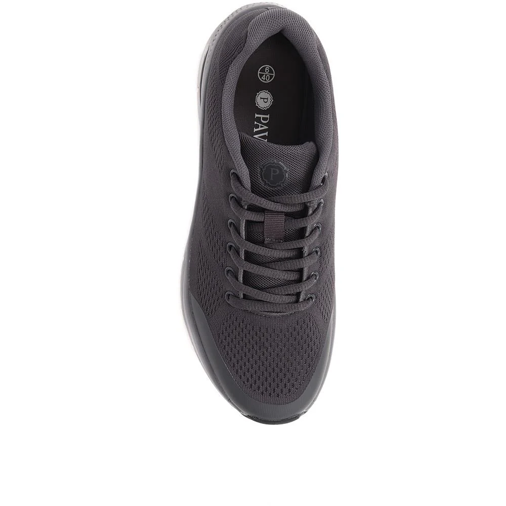 Lace-Up Trainers - SUNT39001 / 324 895 - Charcoal - Image 5