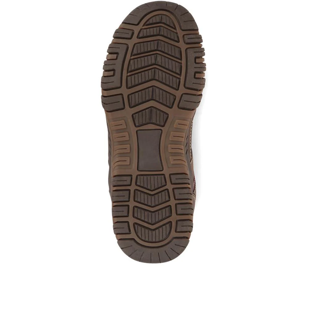 Lace-Up Trainers - VSHI32001 / 319 327 - Brown Multi - Image 4