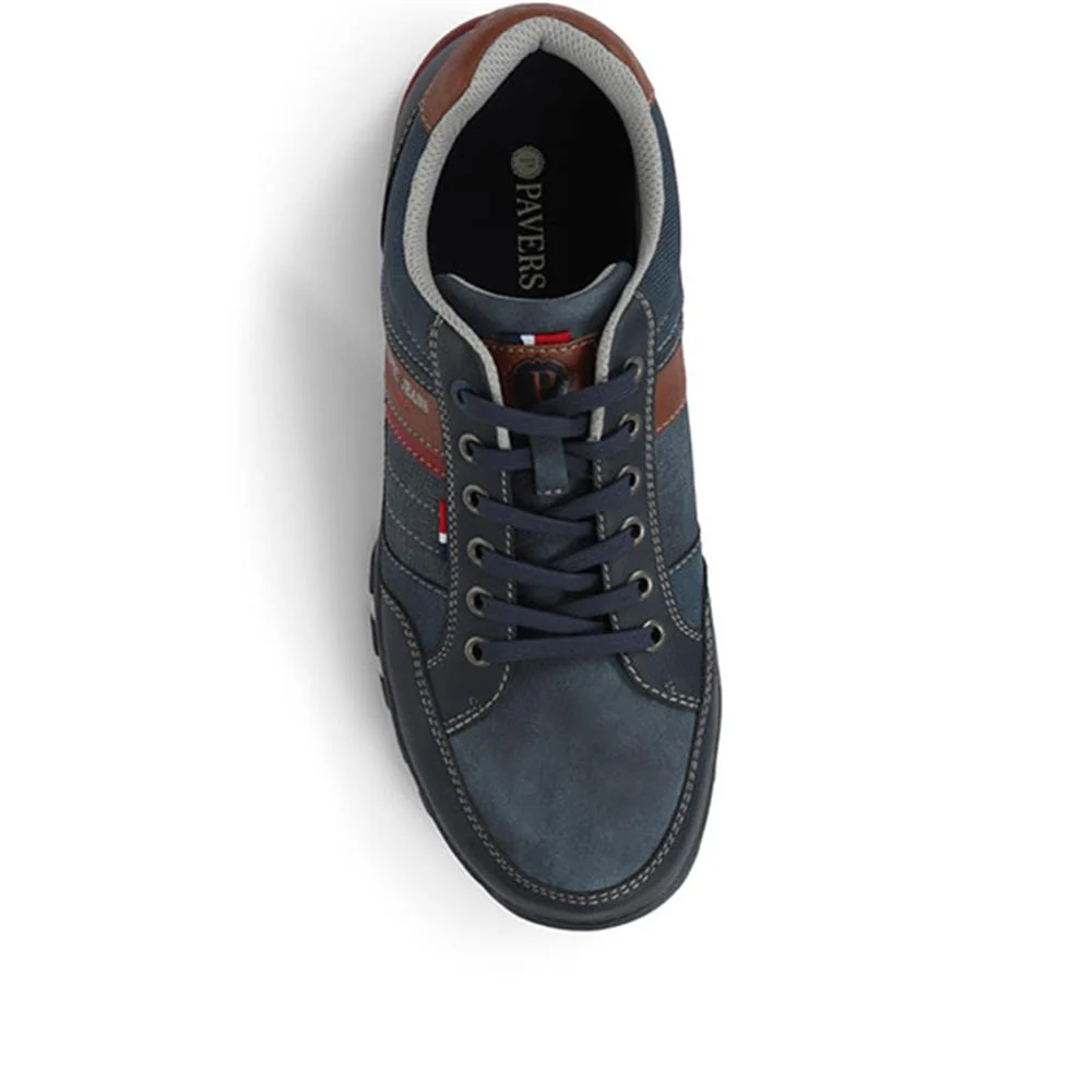 Lace-Up Trainers - VSHI32001 / 319 327 - Navy Multi - Image 5