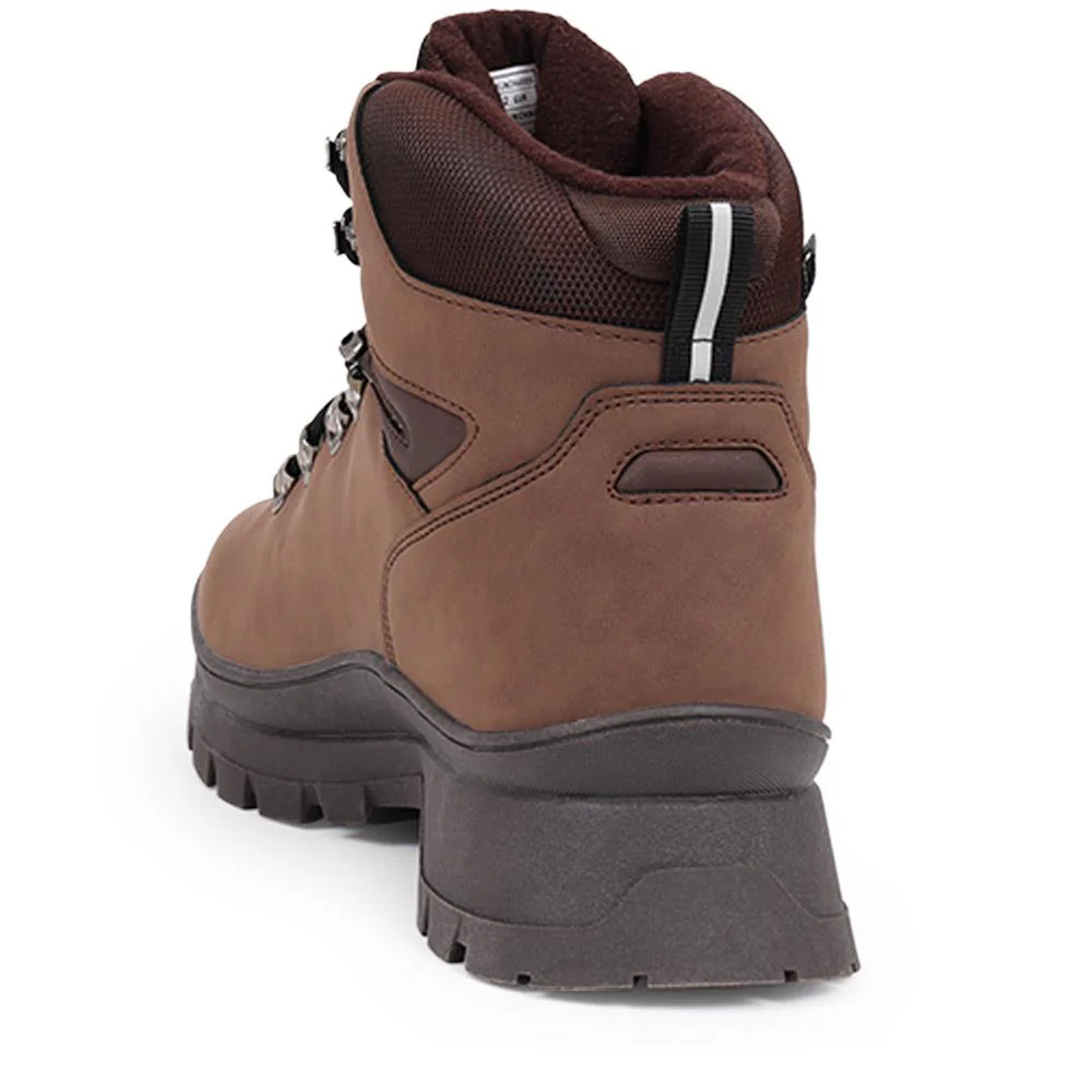 Lace-Up Walking Boots - SUNCH40005 / 325 727 - Brown - Image 3