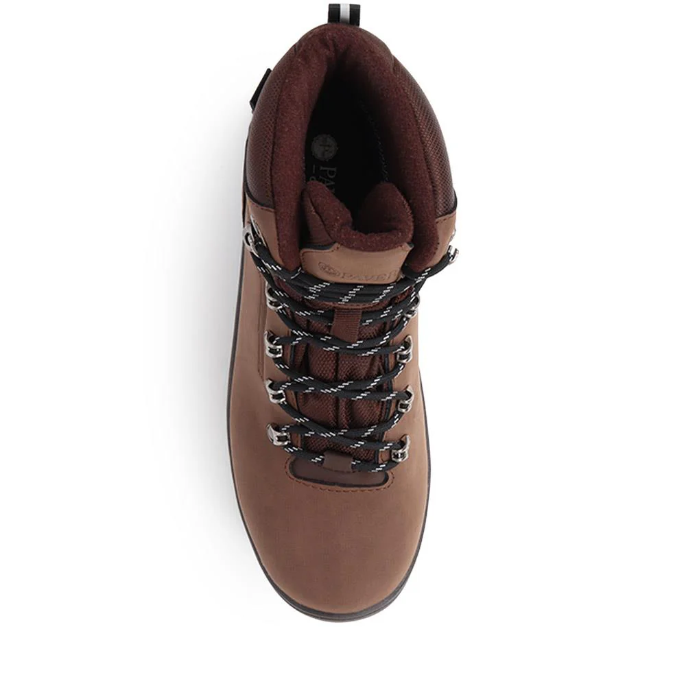 Lace-Up Walking Boots - SUNCH40005 / 325 727 - Brown - Image 5