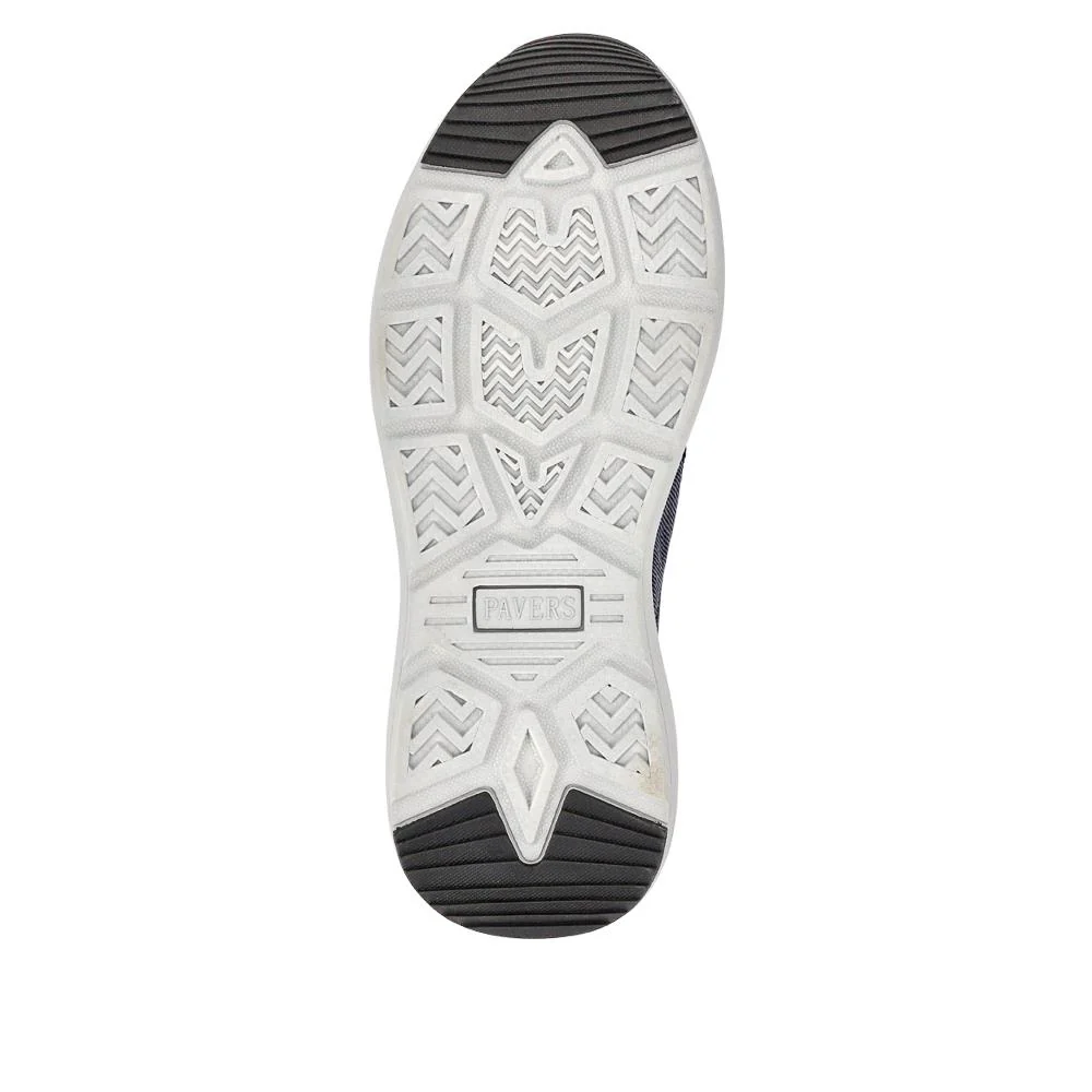 Easy Step In Wide Fit Laceless Trainers - BOJIE41013 / 327 259 - Navy - Image 5