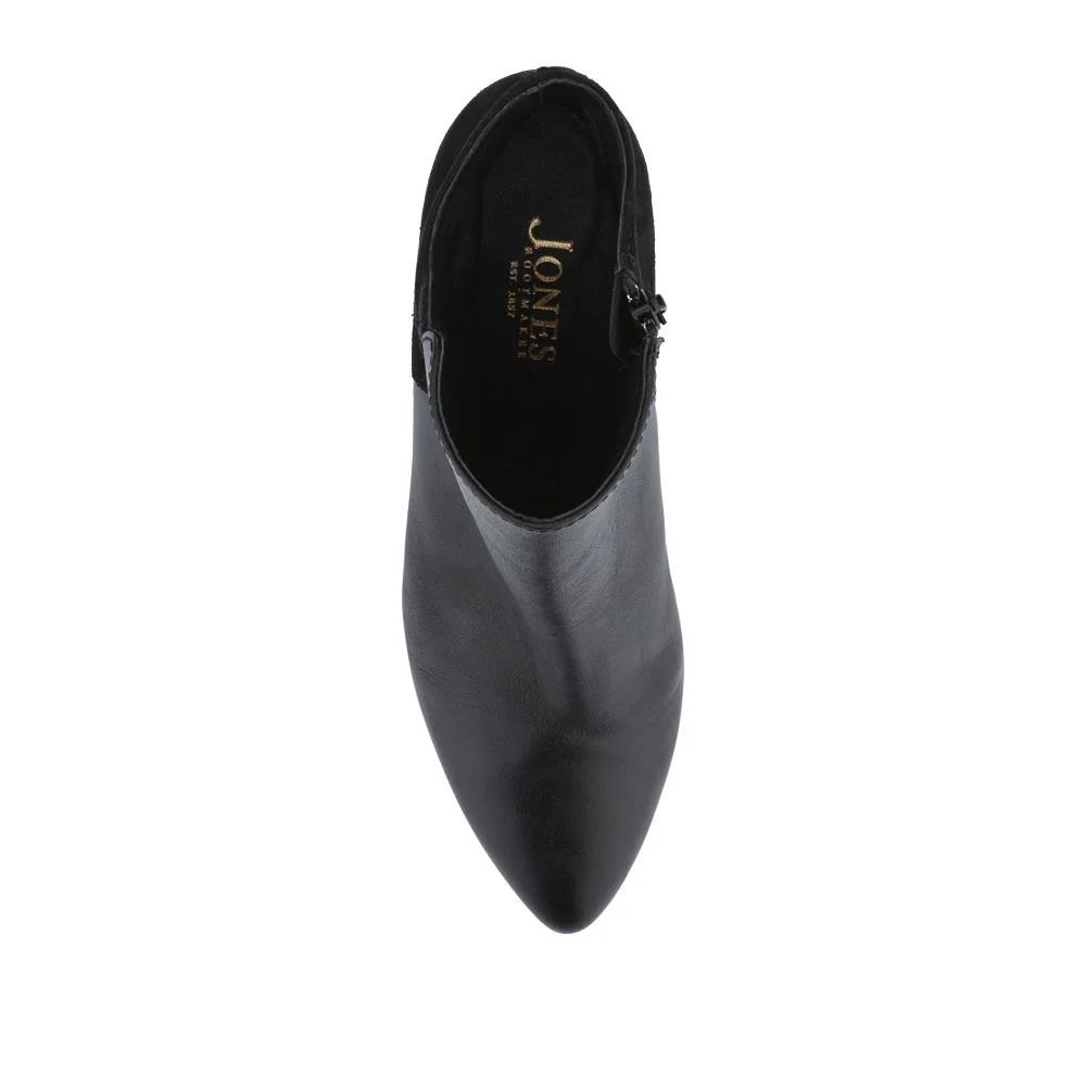 Laci Smart Leather Stiletto-Heel Boots - LACI / 327 888 - Black - Image 4