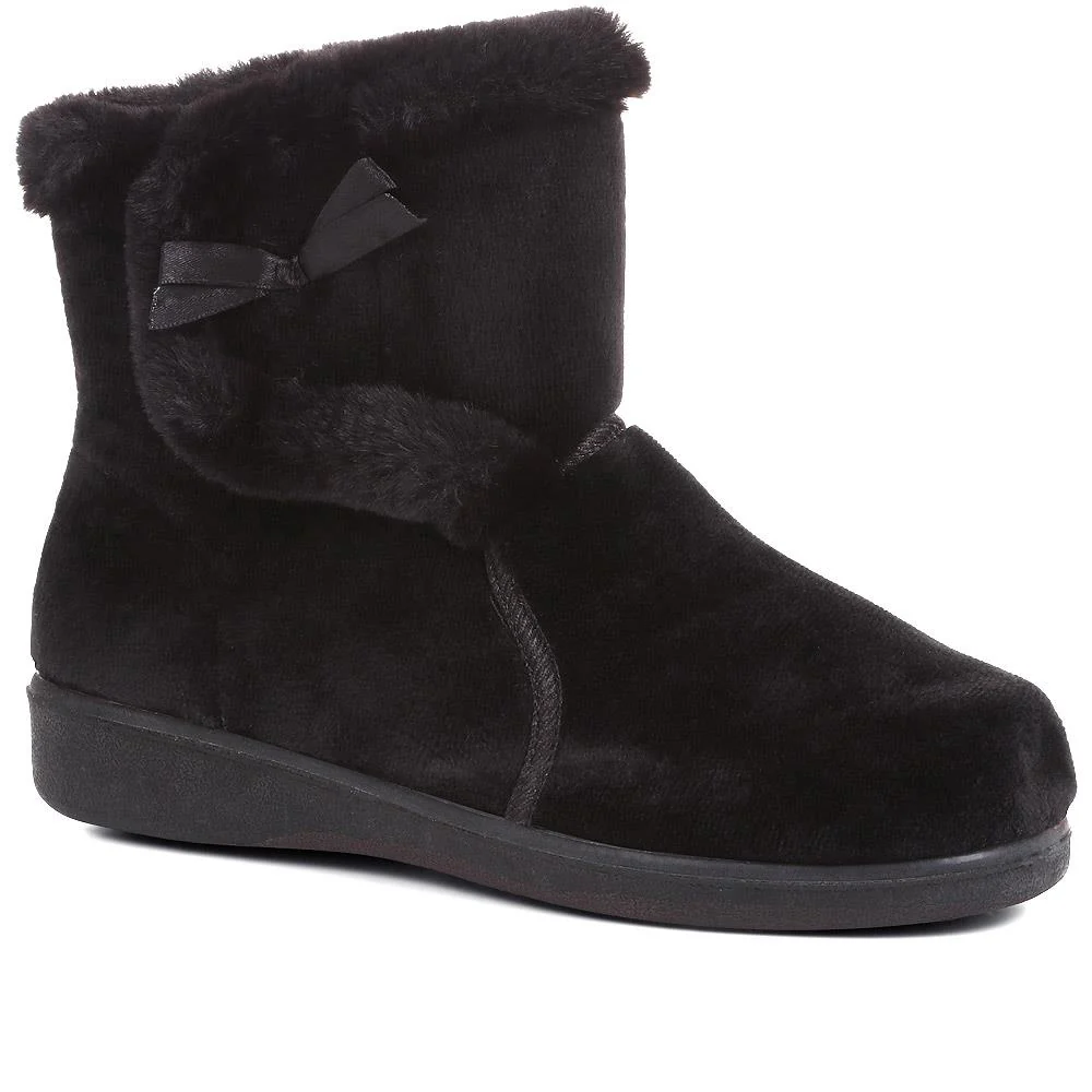 Ladies Slipper Boots - QINGD32001 / 319 133 - Image 4