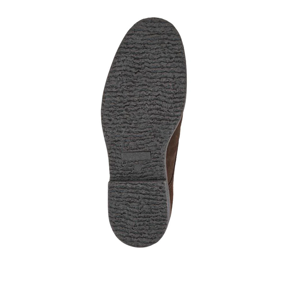 Lance Suede Leather Casual Lace Up Shoes - LANCE / 328 072 - Dark Brown Suede - Image 5