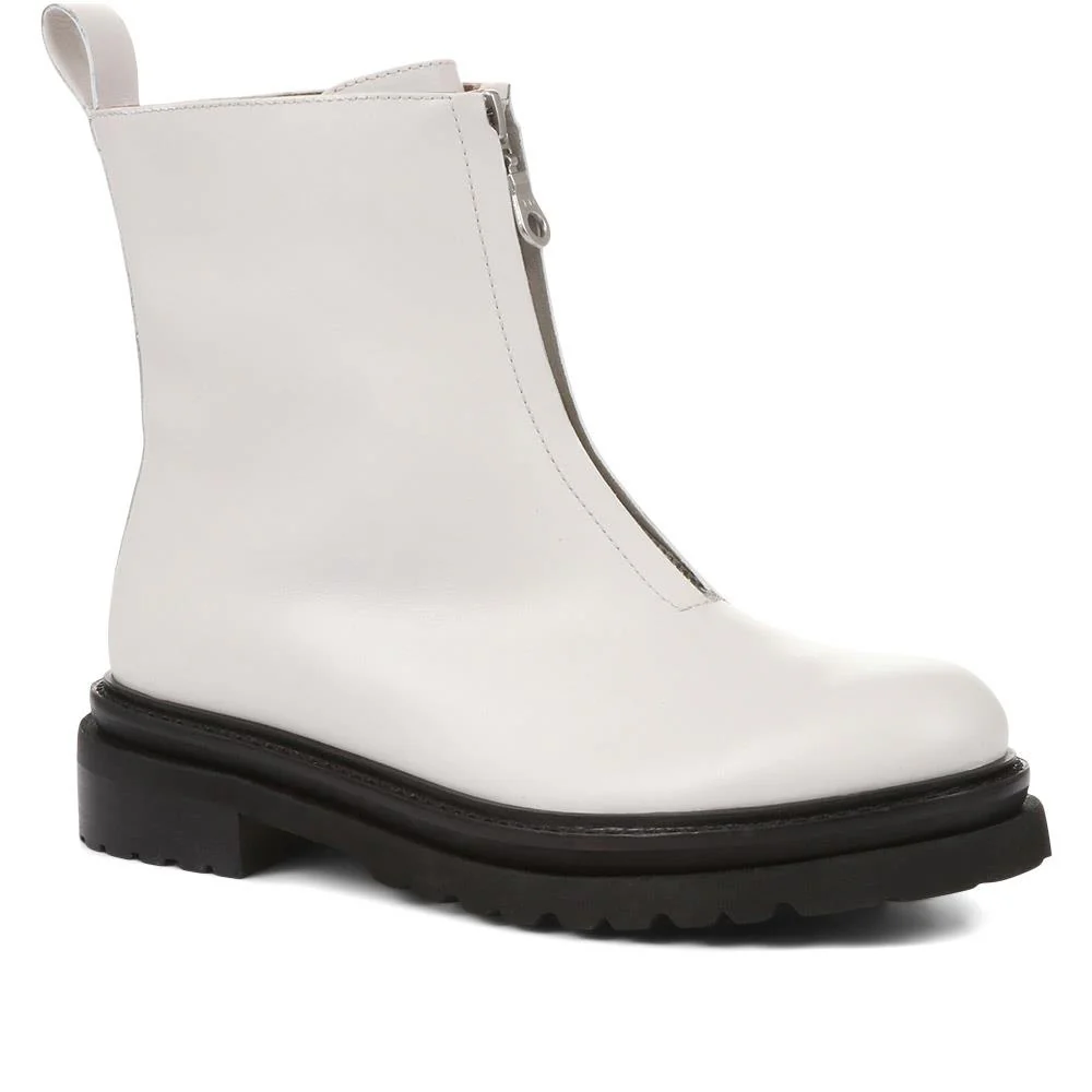 Lanie Zip Up Chunky Boots - LANIE / 322 352 - Image 2