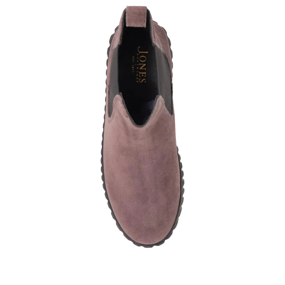 Laure Leather Chelsea Boots - LAURE / 326 178 - Grey Suede - Image 5