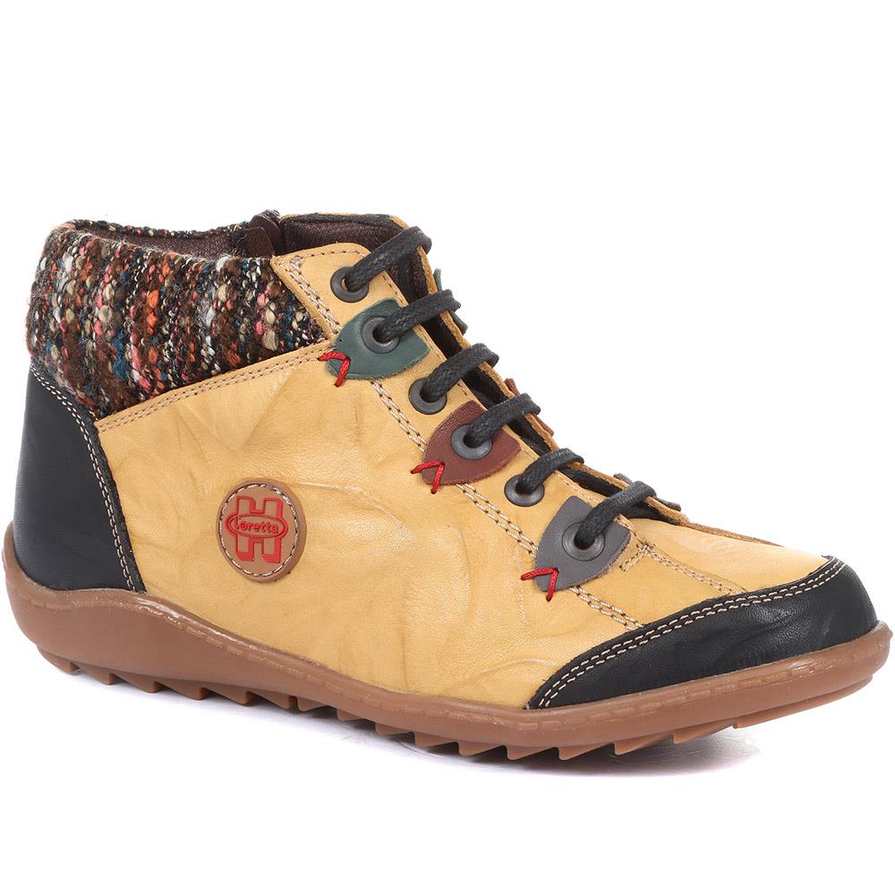 Leather Ankle Boots - HAK32013 / 319 262 - Image 5