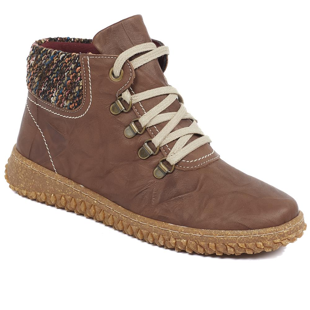 Leather Ankle Boots - HAK32015 / 319 263 - Image 2