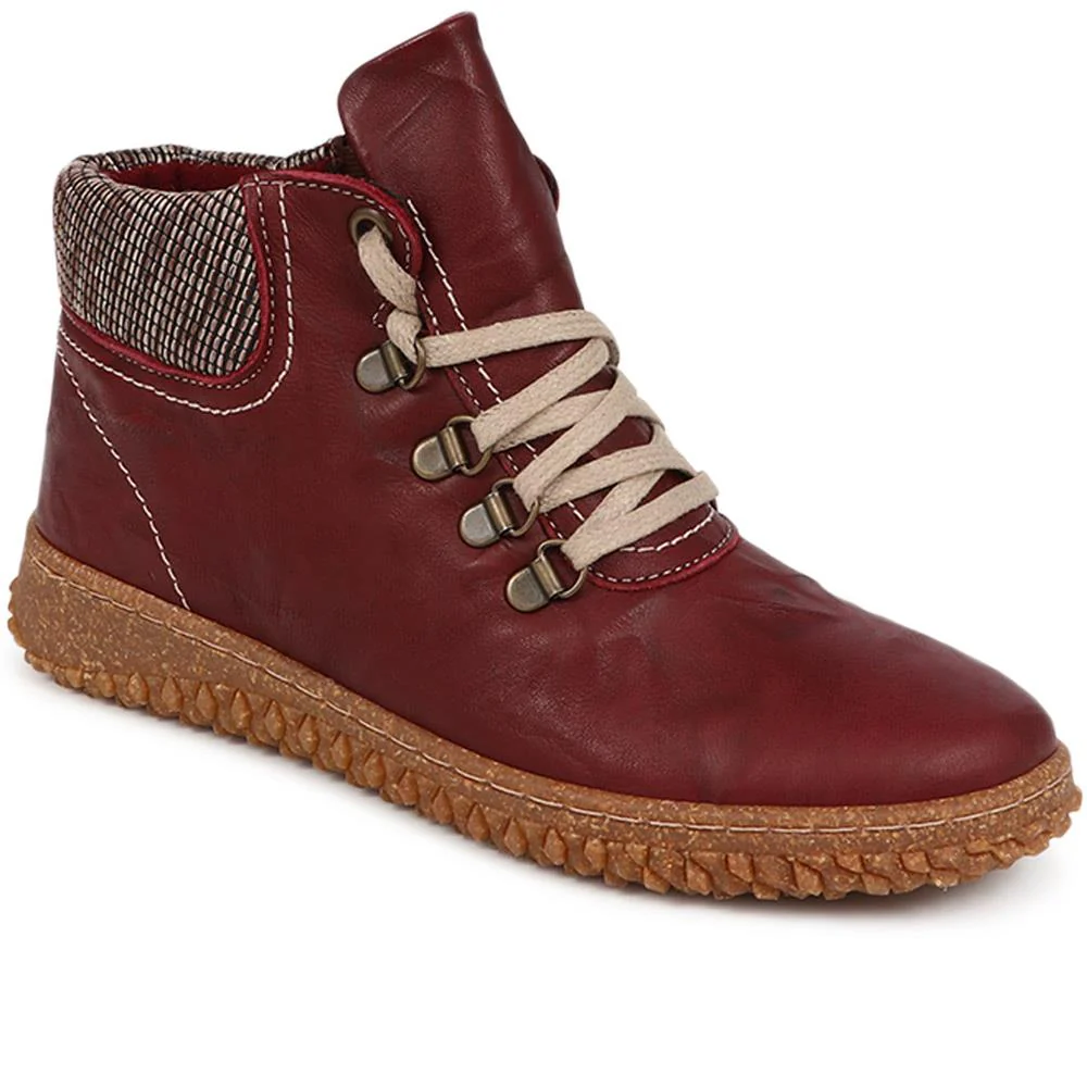 Leather Ankle Boots - HAK32015 / 319 263 - Image 3