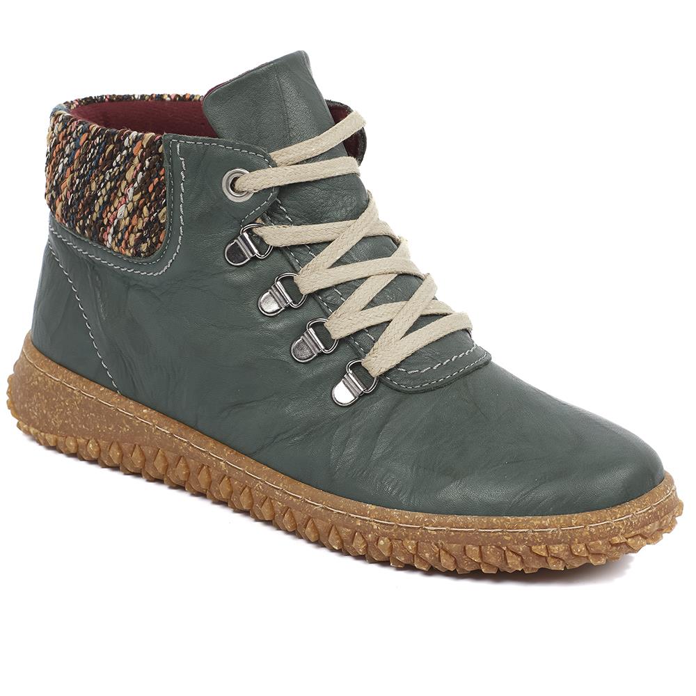 Leather Ankle Boots - HAK32015 / 319 263 - Image 5