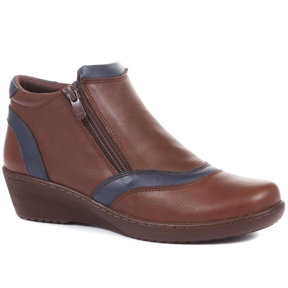 Leather Ankle Boots - LUCK34003 / 321 843