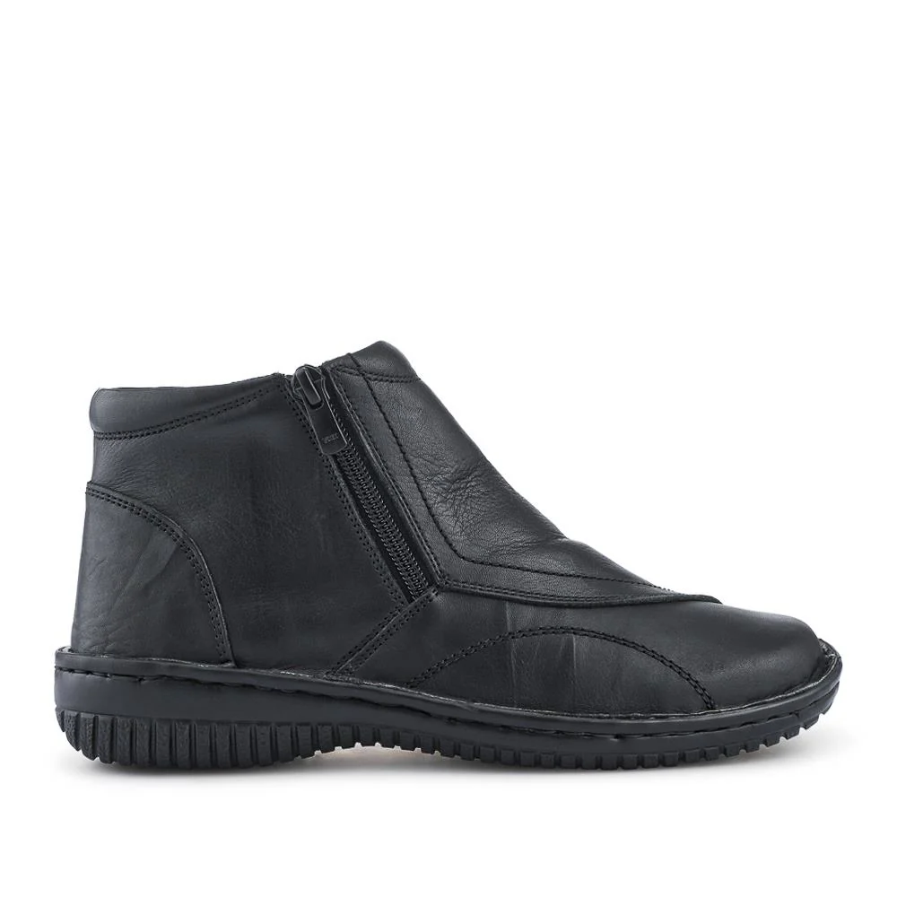 Leather Ankle Boots - LUCK34005 / 321 855 - Black - Image 2
