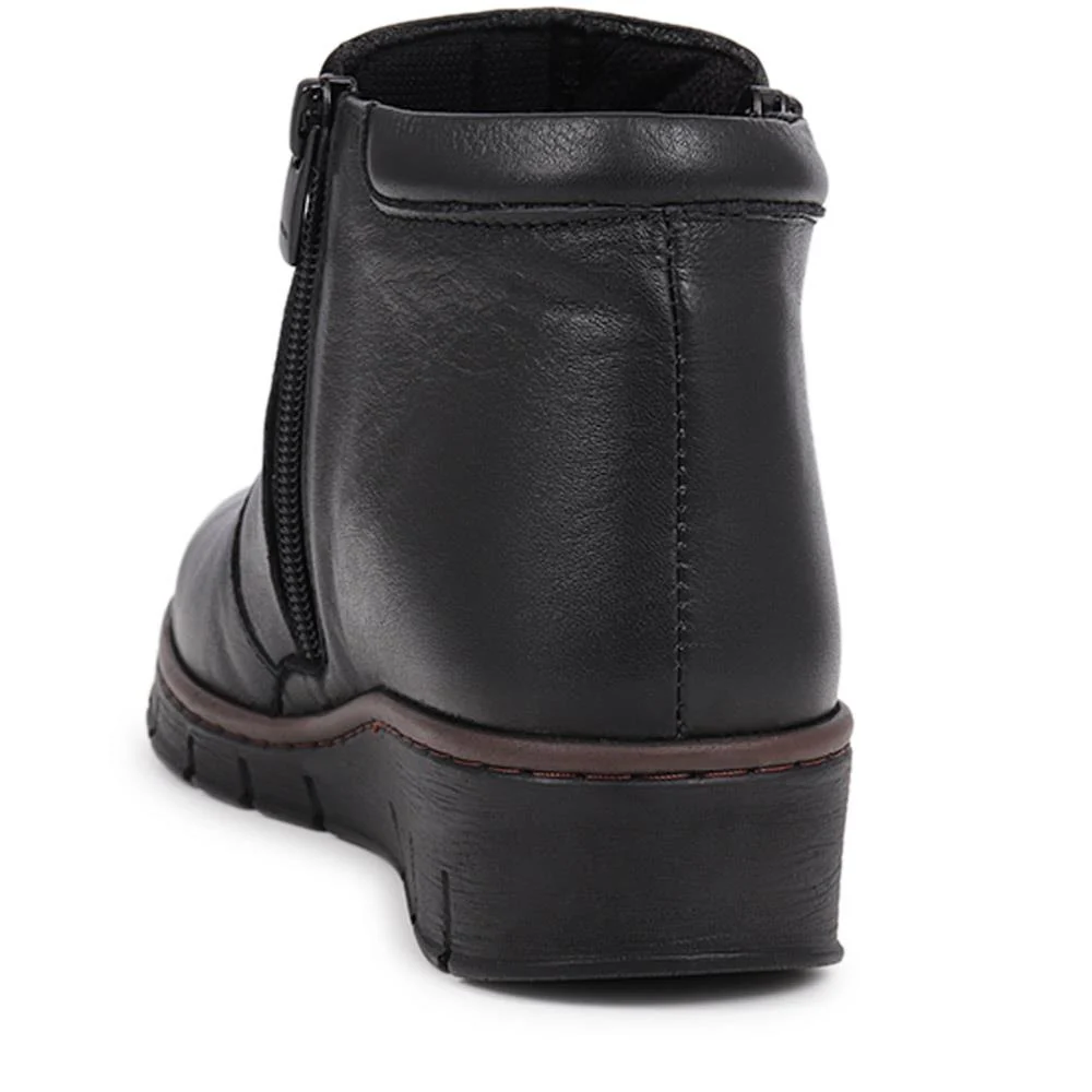 Leather Ankle Boots - LUCK40001 / 326 380 - Black - Image 3