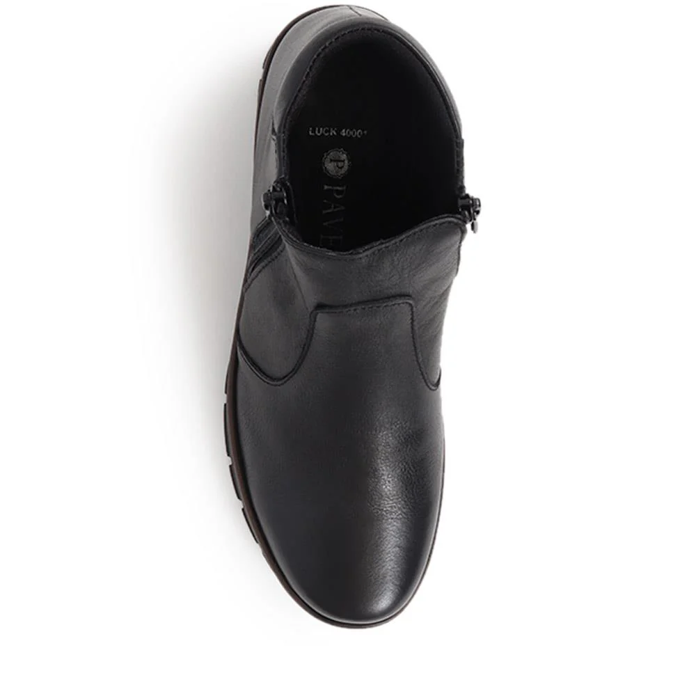 Leather Ankle Boots - LUCK40001 / 326 380 - Black - Image 6