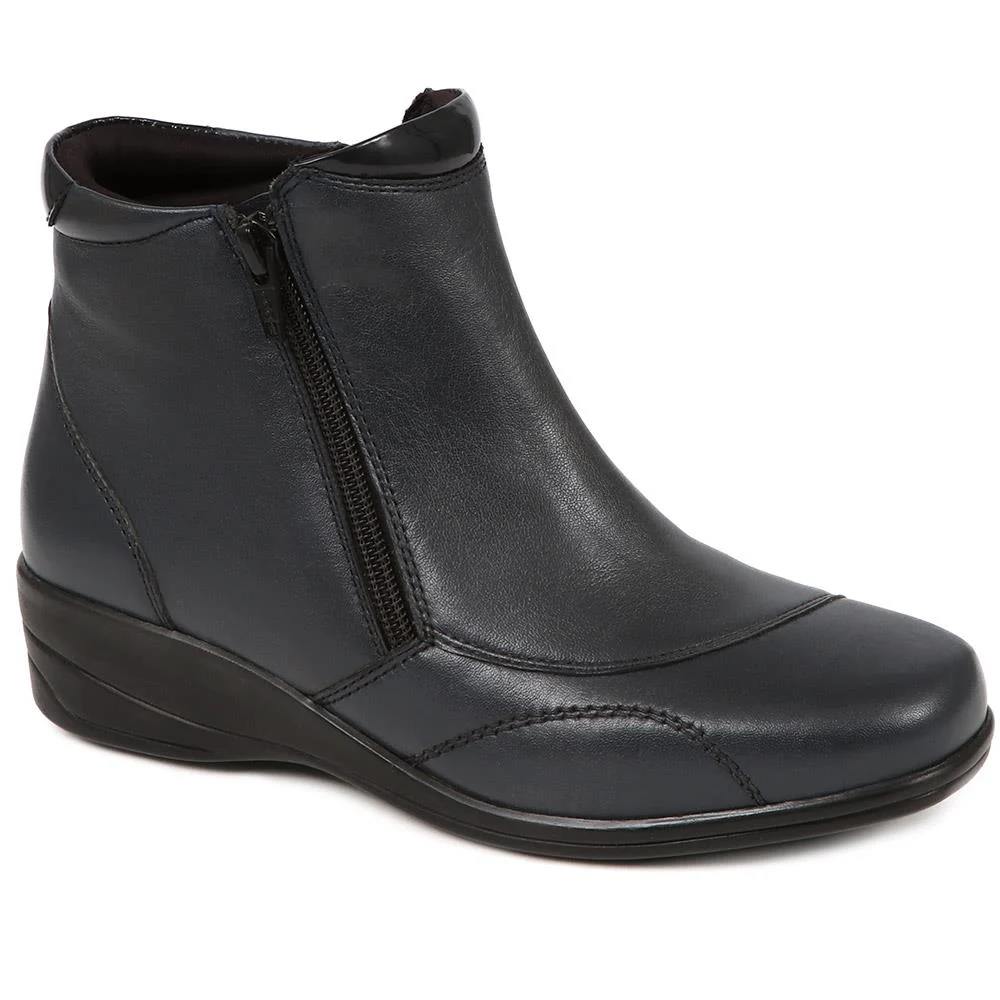 Leather Boots - KF38020 / 324 490 - Image 2