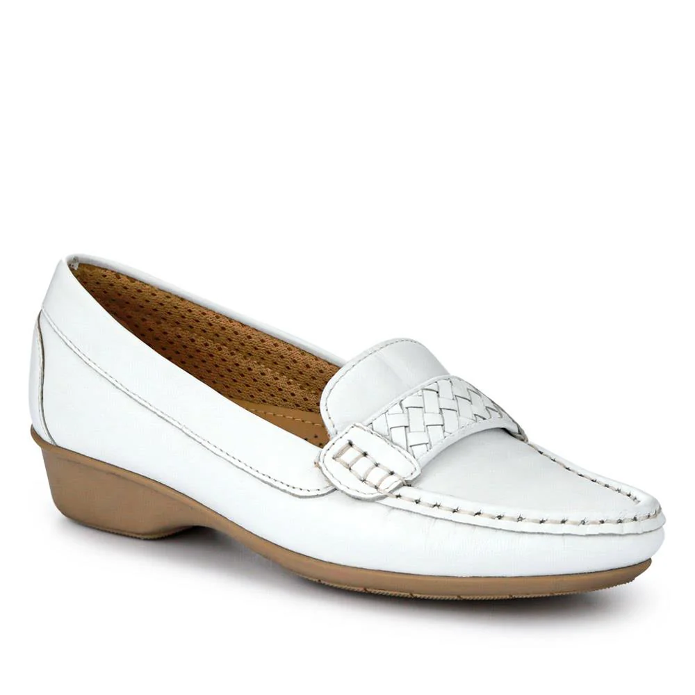 Leather Breathable Loafers - NAP41003 / 327 489 - Image 2