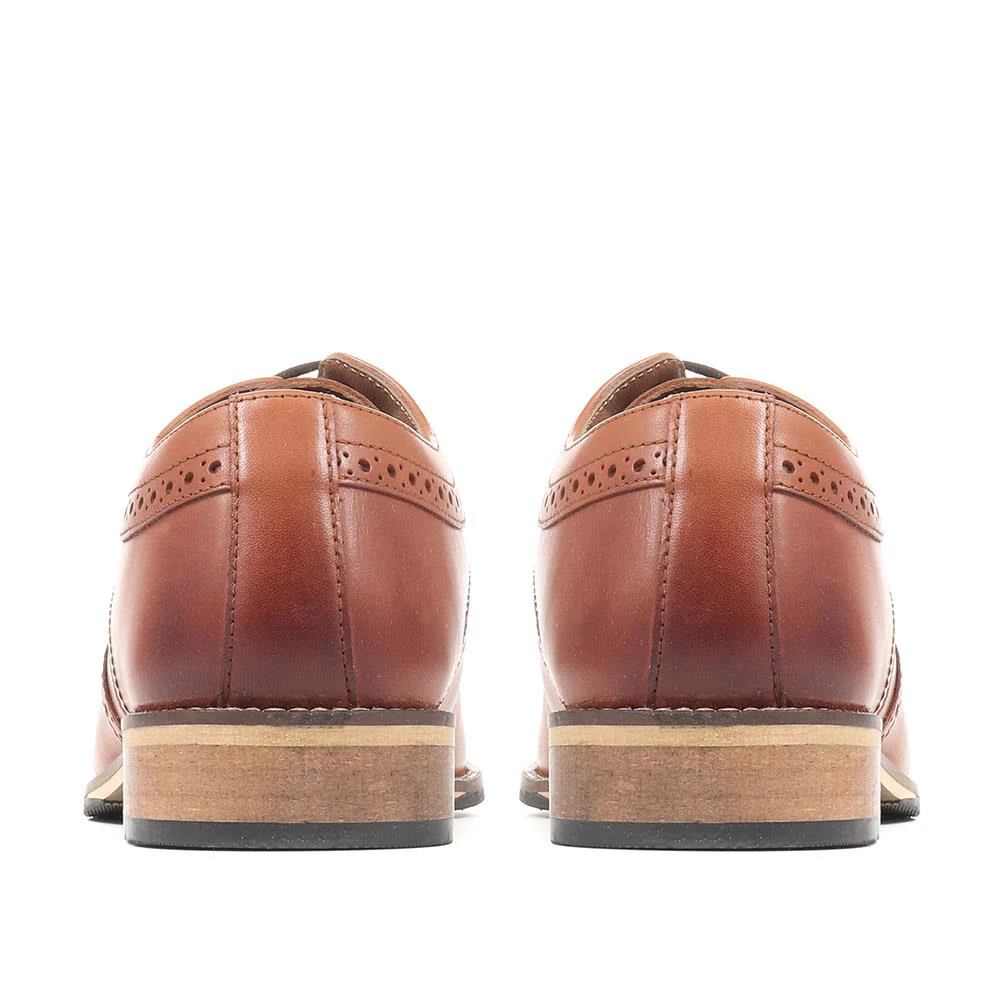 Leather Brogues - PERFO29000 / 315 115 - Tan - Image 3