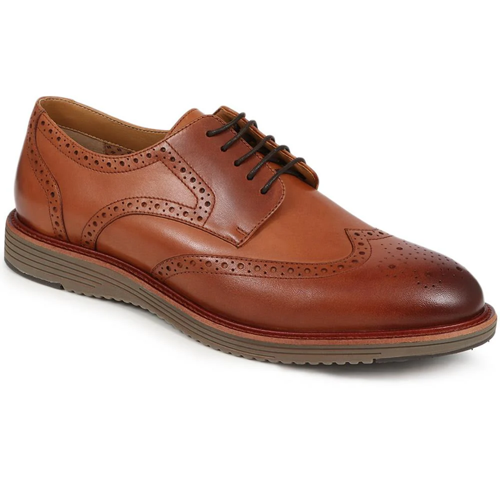 Leather Brogues - PERFO40007 / 326 143 - Tan