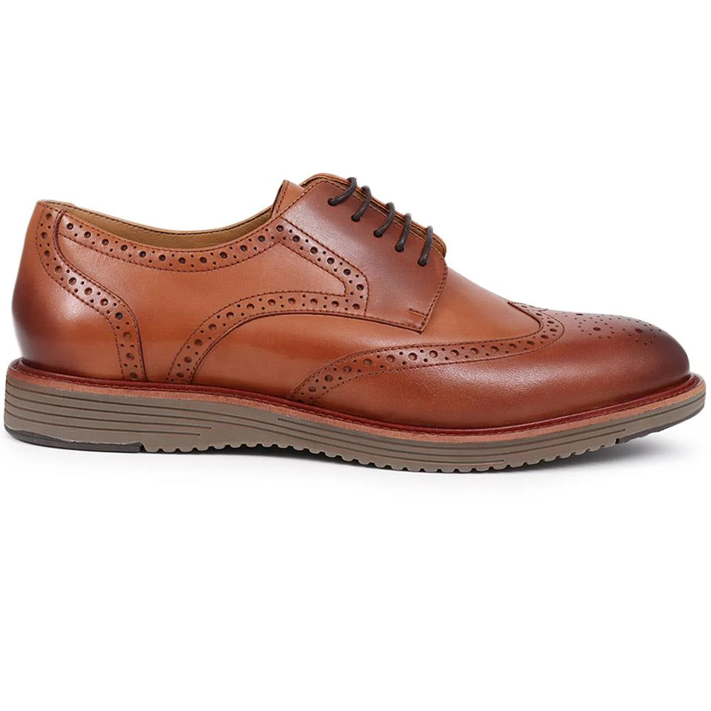 Leather Brogues - PERFO40007 / 326 143 - Tan - Image 2