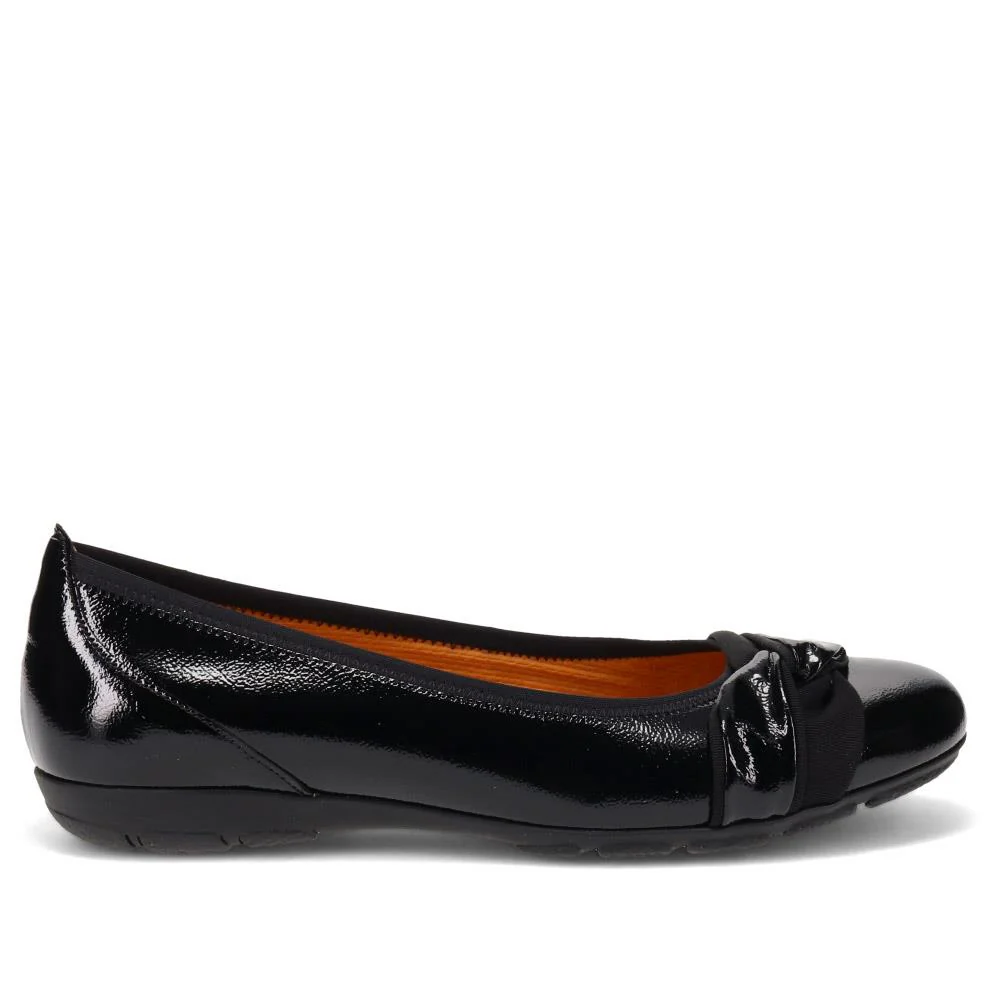 Leather Casual Pumps - GAB40522 / 326 082 - Black - Image 2