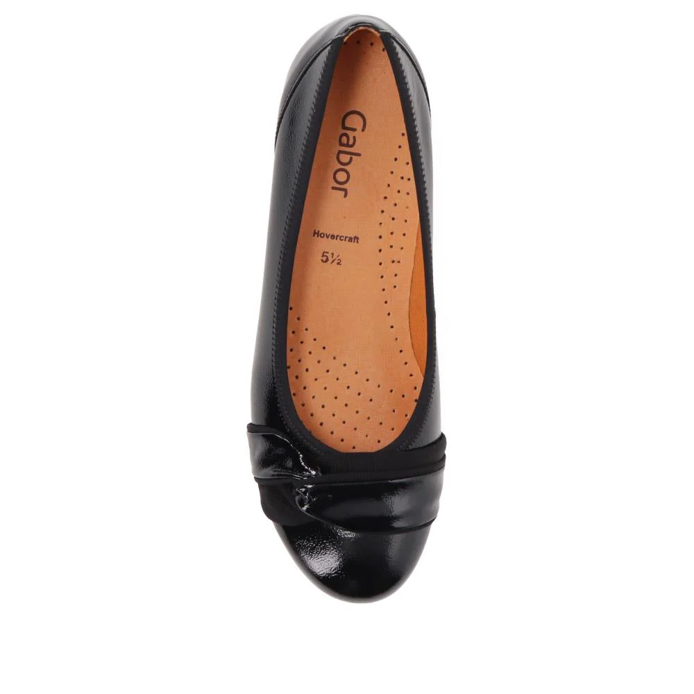 Leather Casual Pumps - GAB40522 / 326 082 - Black - Image 5