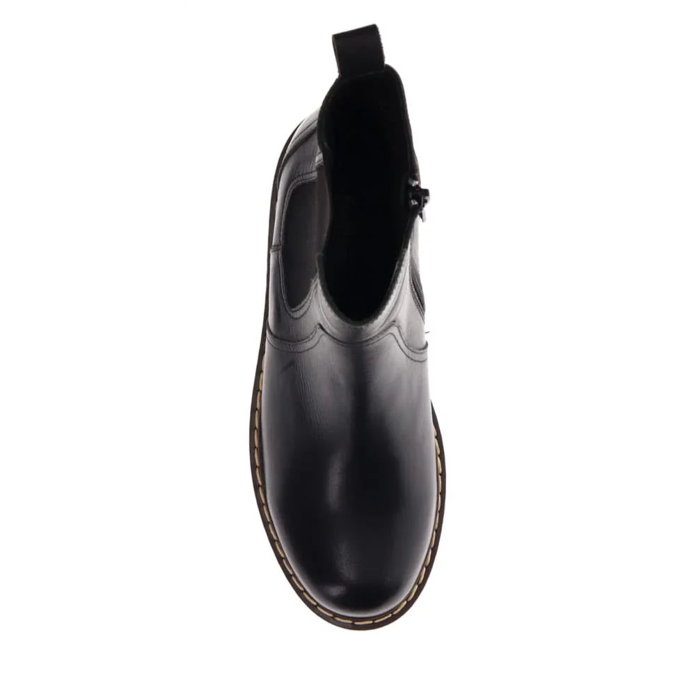 Leather Chelsea Boots - BELYNR40007 / 326 191 - Black - Image 4