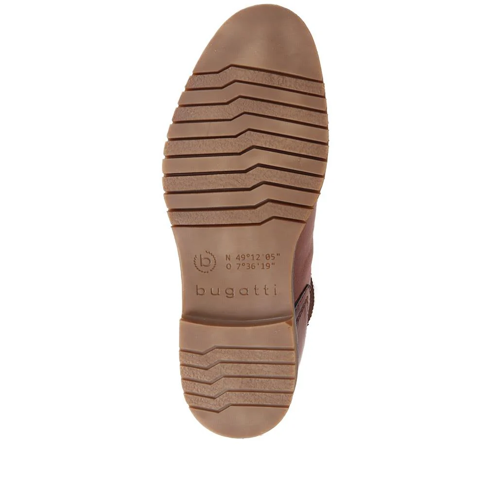 Leather Chelsea Boots - BUG38509 / 324 042 - Tan - Image 4