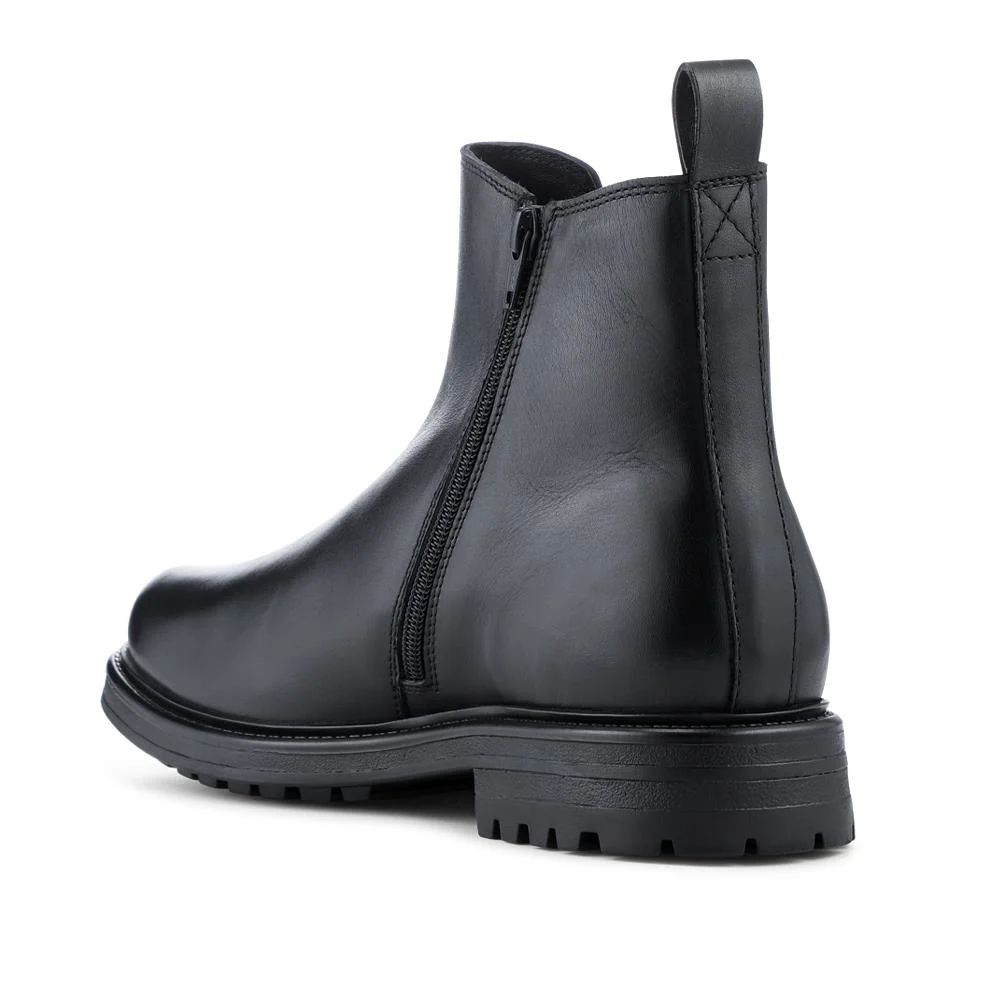 Smart Leather Chelsea Boots - JFOOT42030 / 328 339 - Black - Image 3