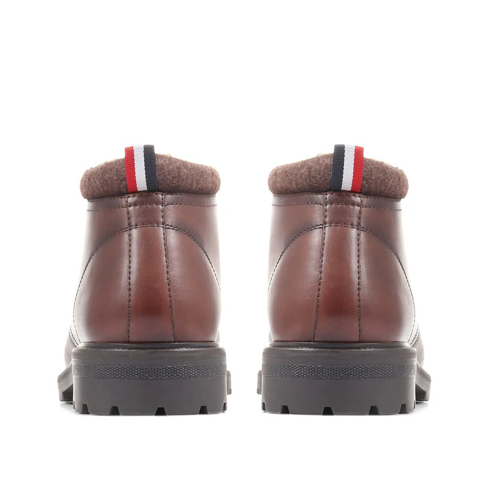 Leather Chukka Boots - RNB36013 / 322 749 - Dark Brown - Image 3