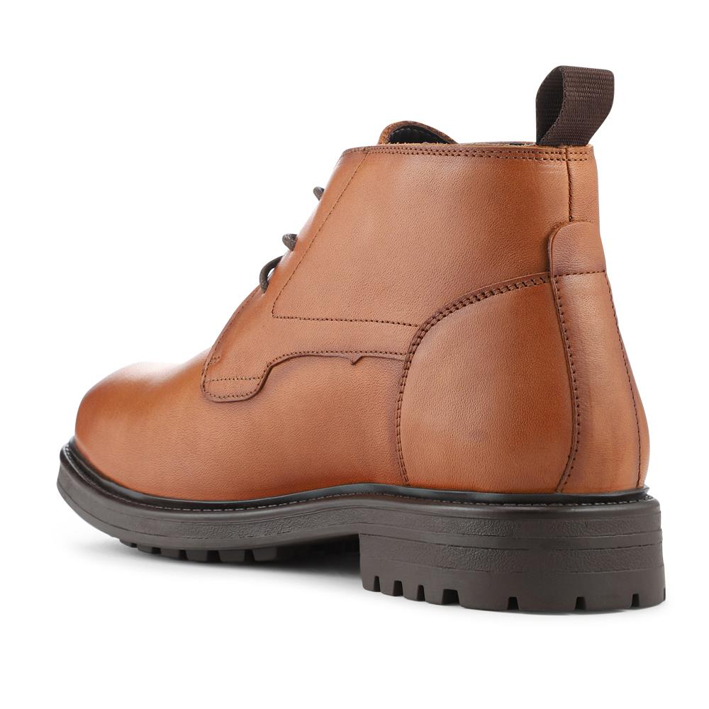Smart Premium Leather Chukka Boots - JFOOT42027 / 328 338 - Tan - Image 3