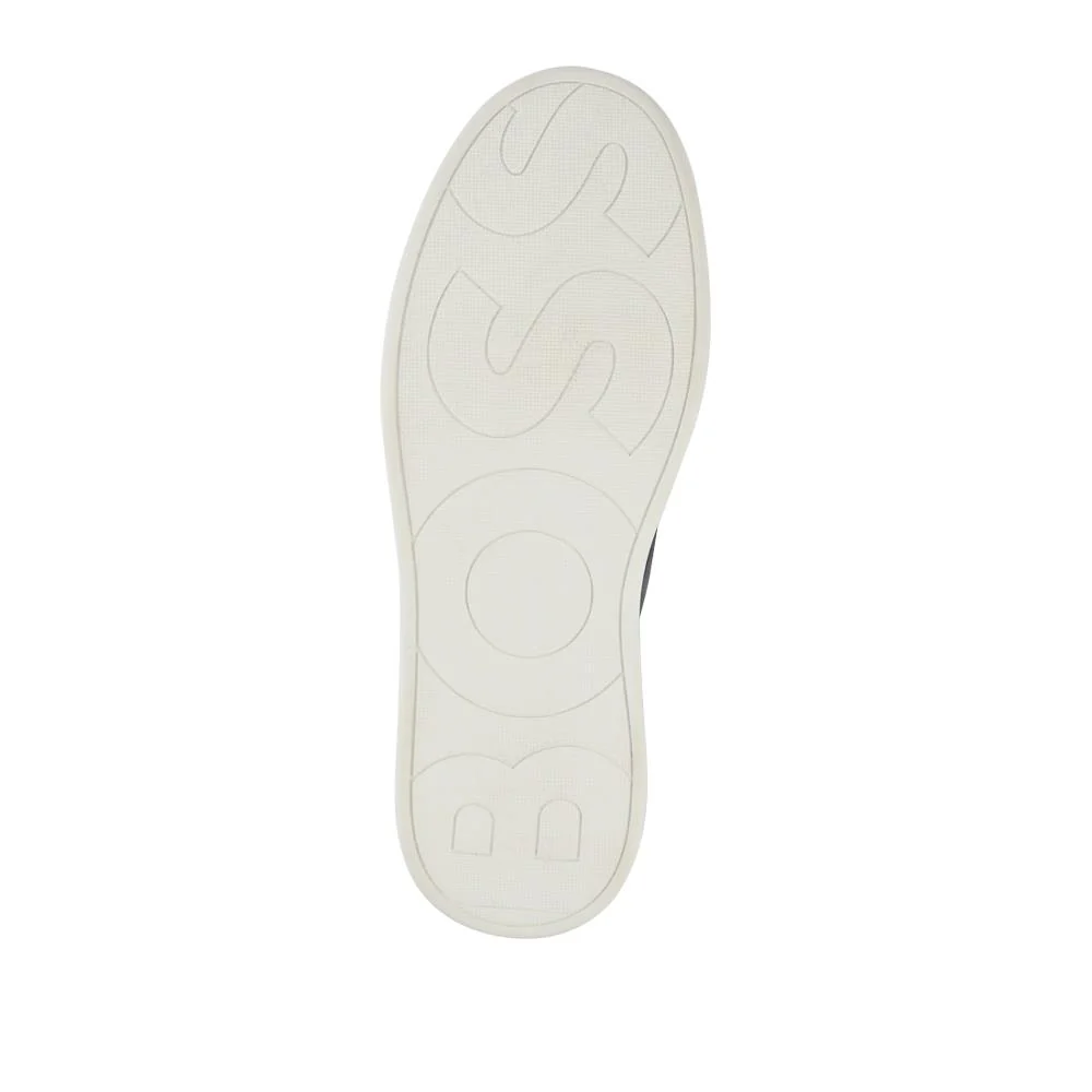 Leather Cupsole Trainers - HUGO41505 / 327 625 - Black - Image 5