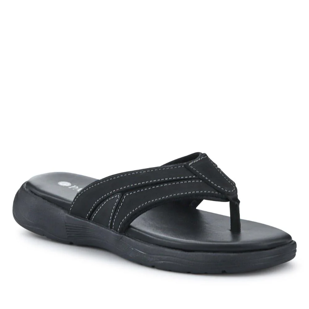 Leather Cushioned Toe Post Sandals - AATRA41008 / 326 943