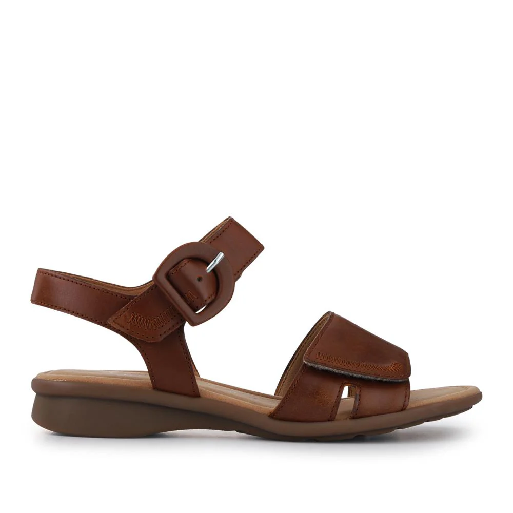 Marion Gabor Leather Dual-Fasten Sandals - GAB41527 / 327 034 - Tan - Image 2