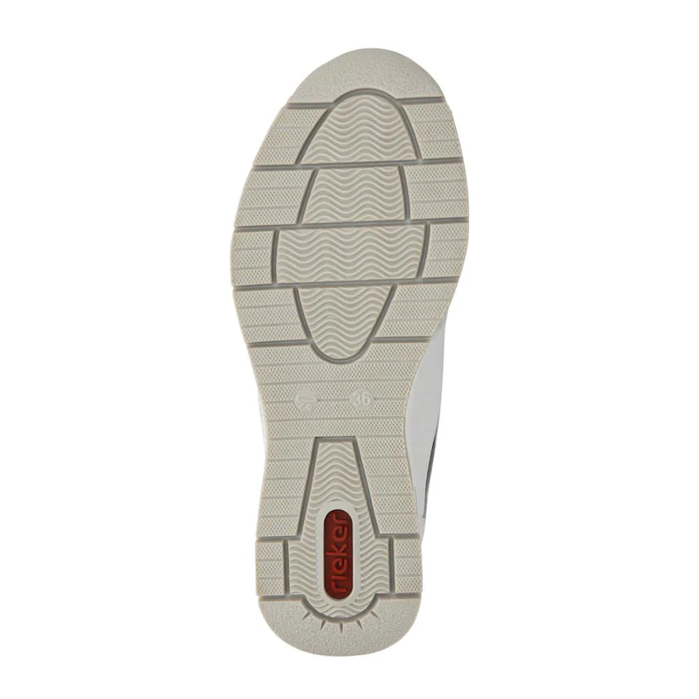 Leather Dual-Fastening Trainers - RKR41519 / 326 839 - White - Image 5